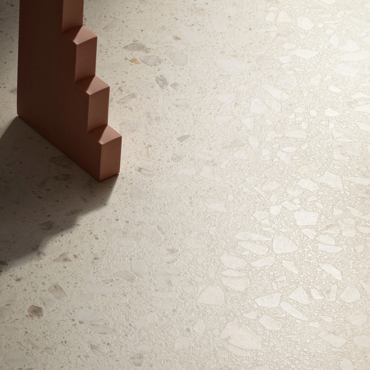 Gres Porcellanato Rettificato Antislip Surface 2.0 Effetto Graniglia 90X90 - Glow Ivory