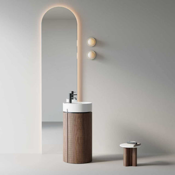 Lavabo Freestanding 45 cm Rovere Scuro - Cora