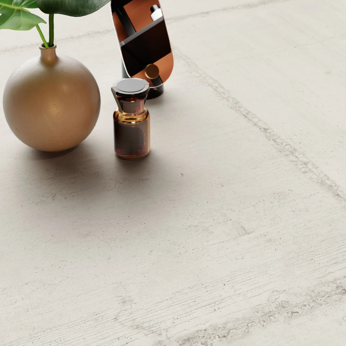 Gres Porcellanato Rettificato Naturale Effetto Cemento 90X90 - Form Light