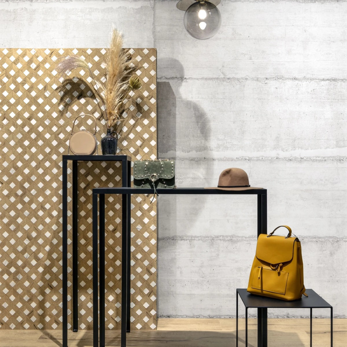 Gres Porcellanato Rettificato Naturale Effetto Cemento 90X90 - Form Light