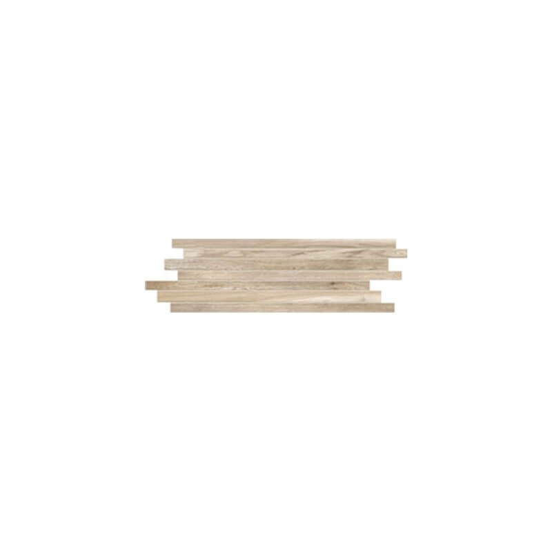 Listello in Gres Porcellanato Effetto Legno Naturale 20x60 9mm Almond Wooden Tile - Florim