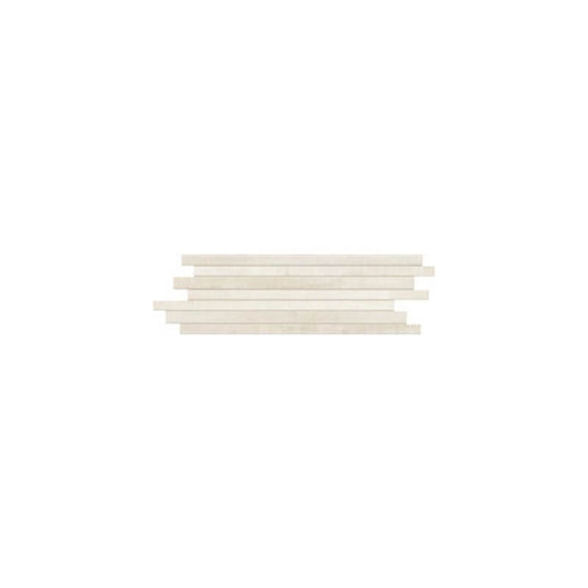 Natural Wood Effect Porcelain Stoneware Strip 20x60 9mm White Wooden Tile - Florim