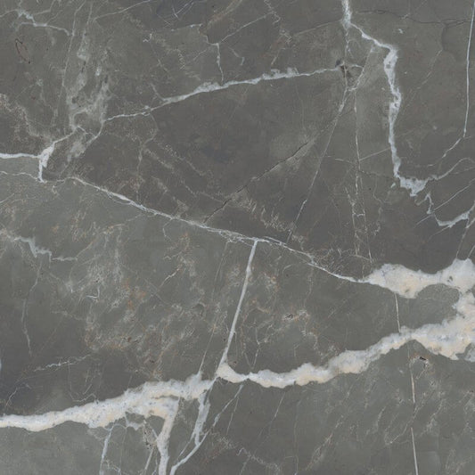 Marble Effect Porcelain Stoneware Strip 30x60 9mm Calacatta Black Stones &amp; More 2.0 - Florim