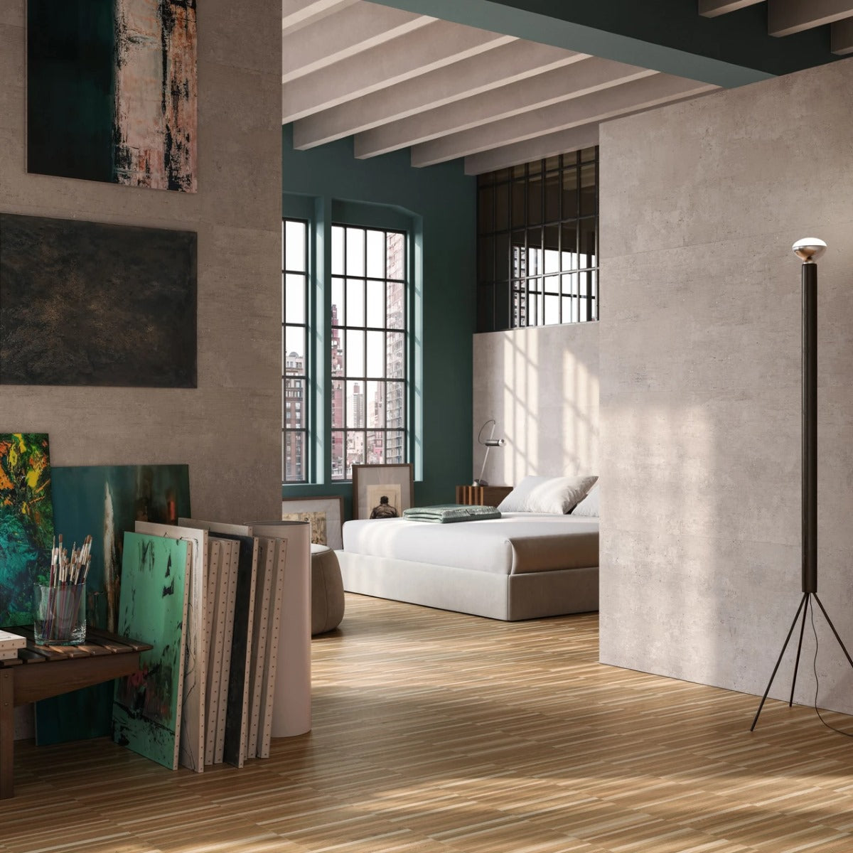 Gres Porcellanato Rettificato Naturale Decoro  Effetto Legno 30X180 - Gracewood Mix