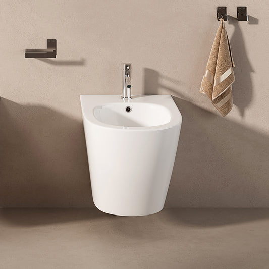 Bidet Sospeso Giada 49 Bianco Lucido - Meda