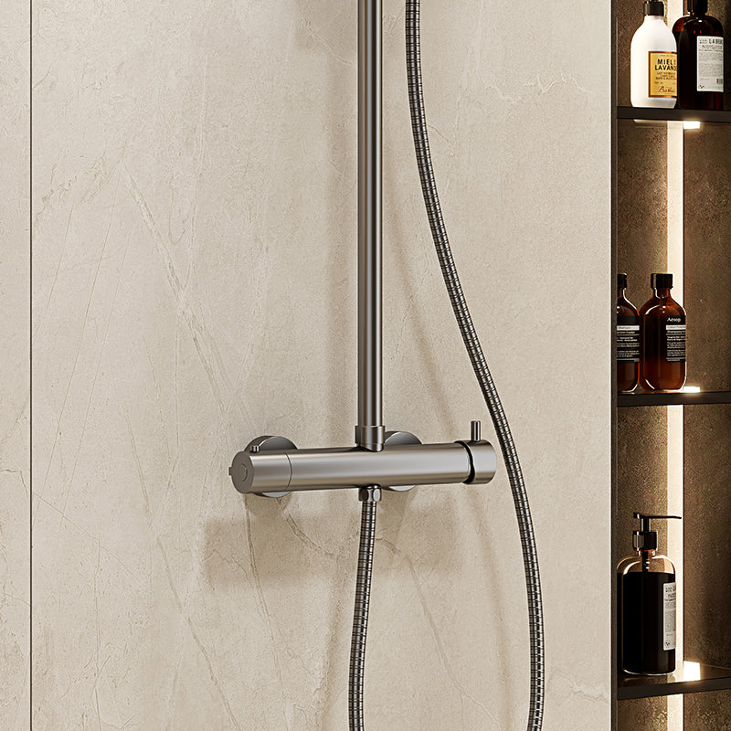 Colonna Doccia Meccanica con Doccino Canna di Fucile - Mirta