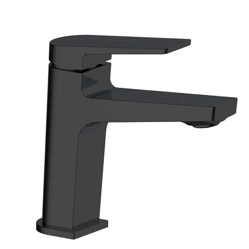 Miscelatore Lavabo  Nero Con Piletta Click Clack Sun - Meda