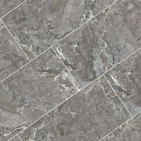 Mosaico in Gres Porcellanato Effetto Pietra Rettificato Grip 30x30 9mm Silver Porphyry Onyx&More - Florim