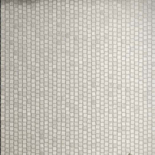 Mosaico in Gres Porcellanato Effetto Pietra Rettificato Lappato 32.5x32.5 8.5mm Crux White Origini - Gardenia Orchidea