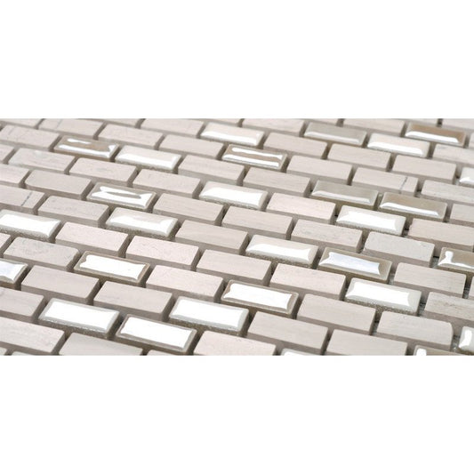Mosaico in Marmo 29.5x31.5 Multicolor Miura Lucido - Spazio