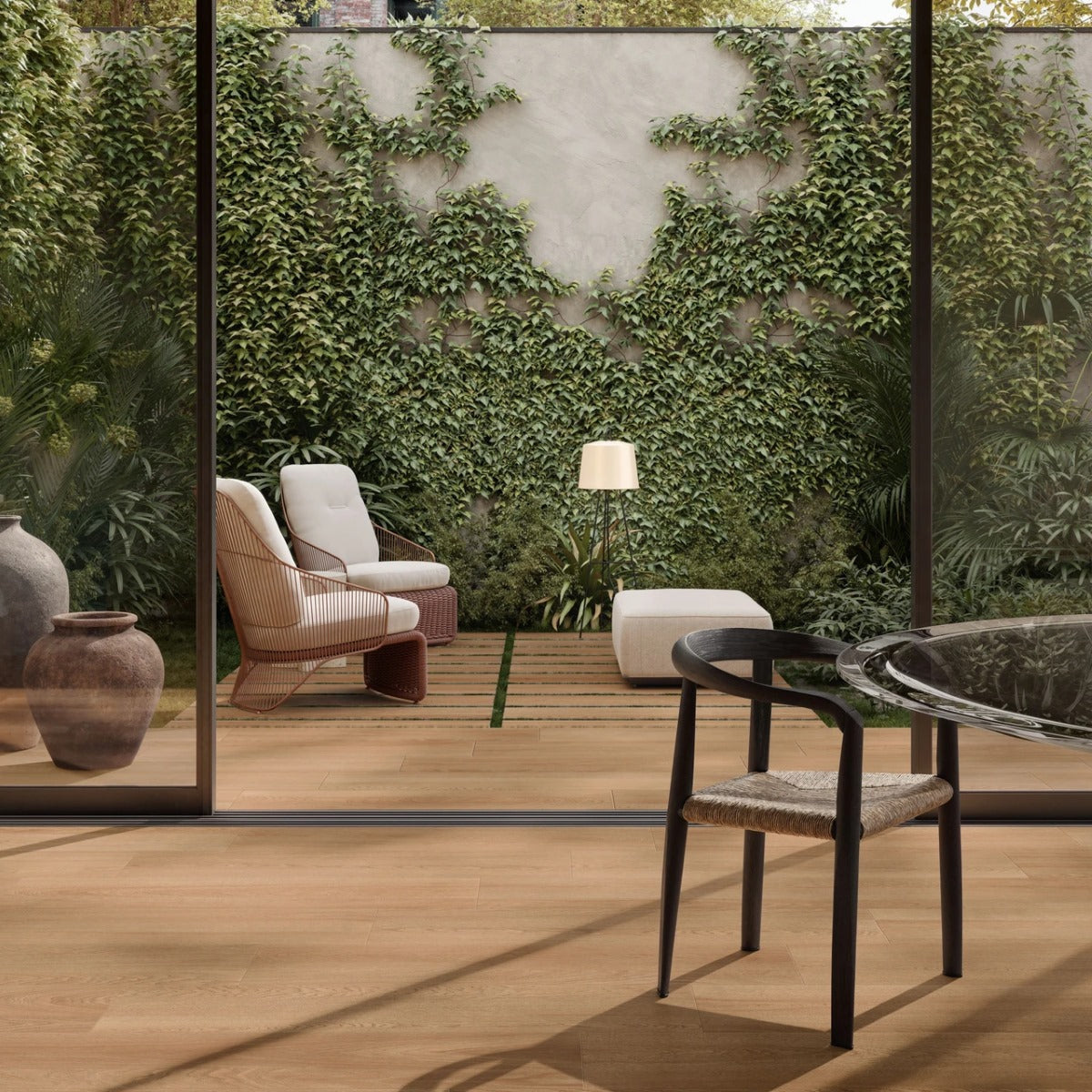 Gres Porcellanato Rettificato Antislip Surface 2.0 Spessorato Effetto Legno 30X120 - Gracewood Natural