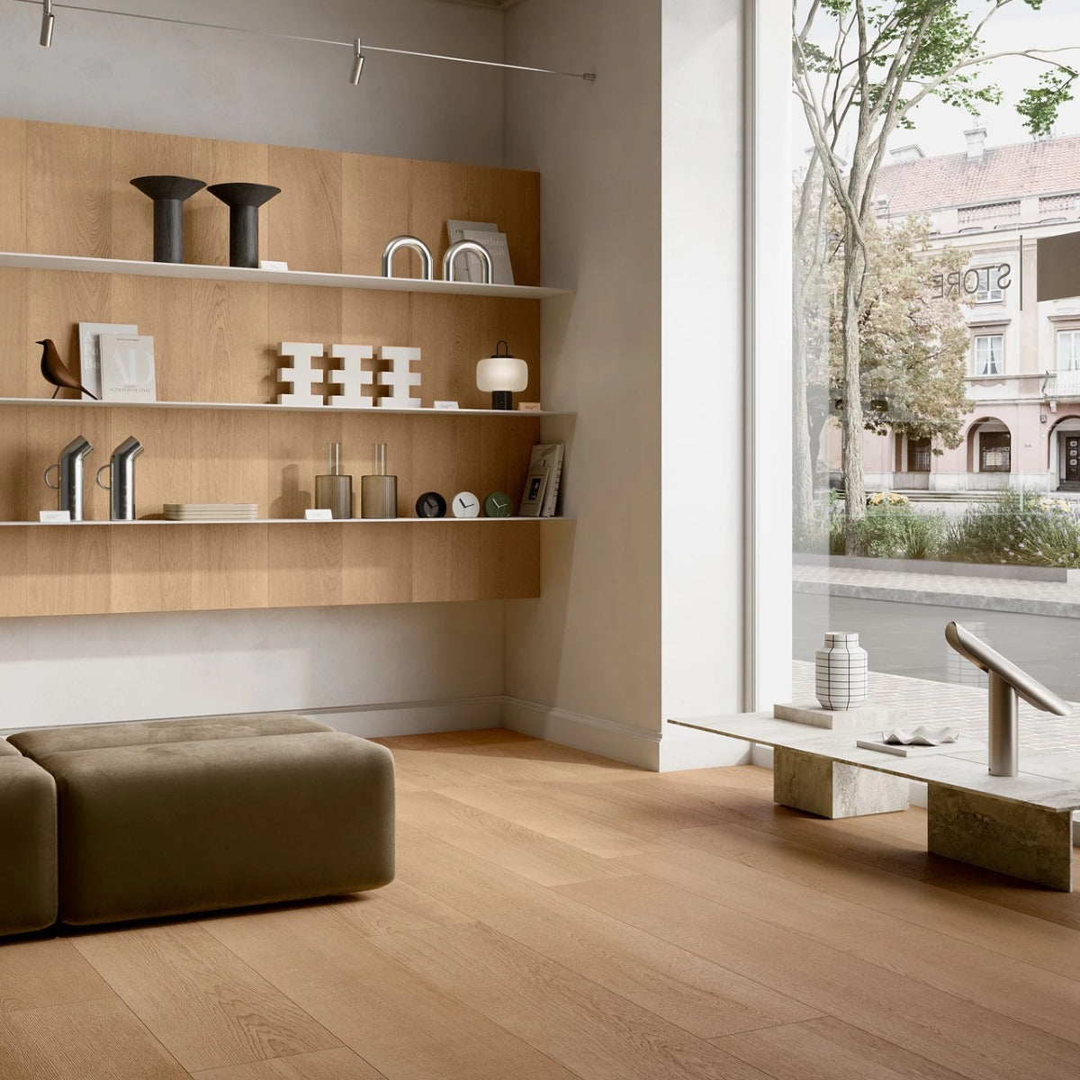 Gres Porcellanato Rettificato Naturale Effetto Legno 30X180 - Gracewood Natural