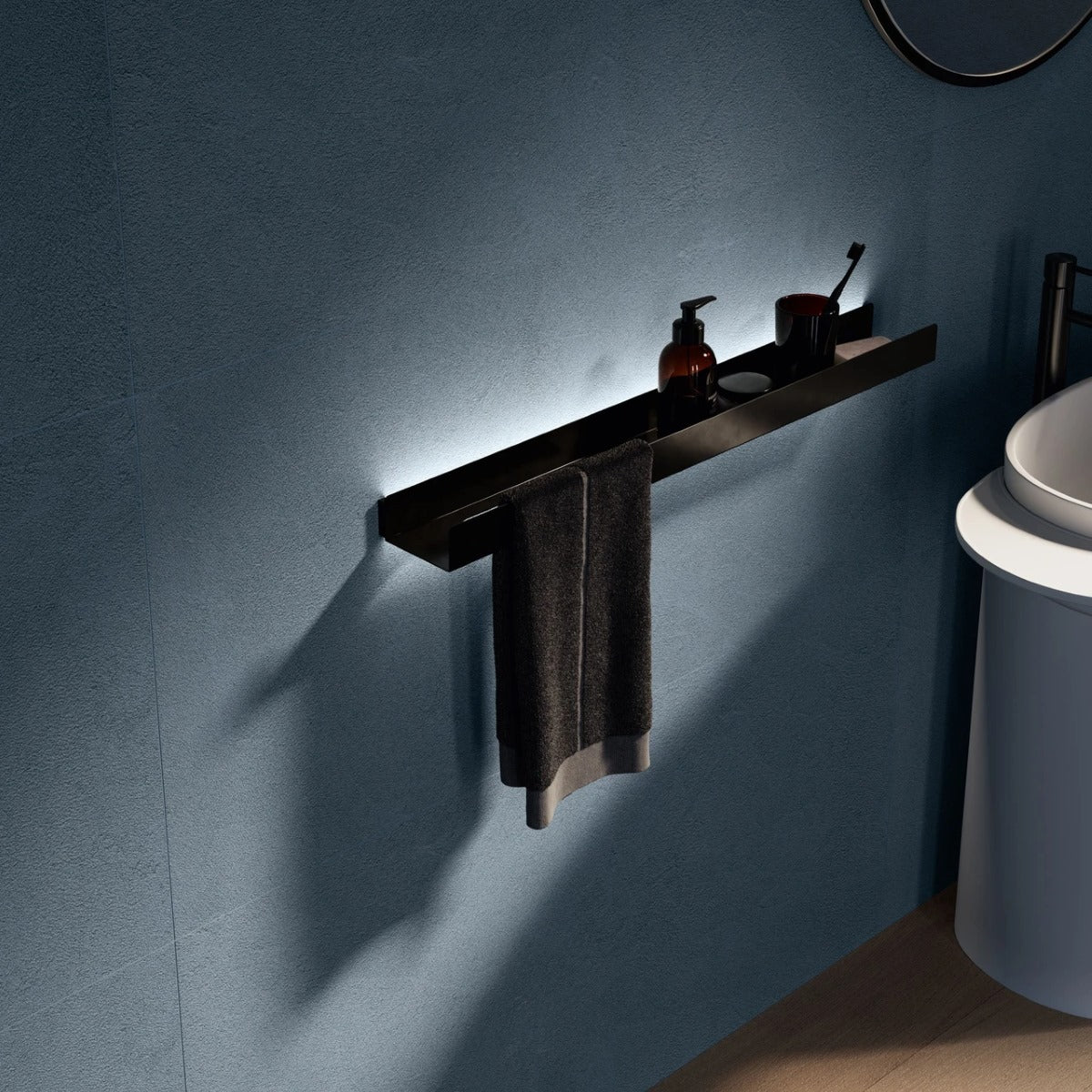 Gres Porcellanato Rettificato Naturale Effetto Graniglia 60X120 - Iro Navy