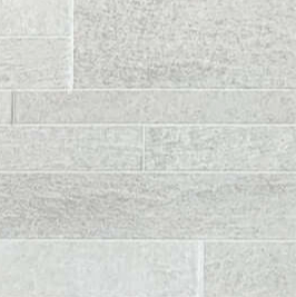 Rivestimento in Ceramica Effetto Muretto 25x75 Decoro Struttura Focus Grigio Orione - Herberia