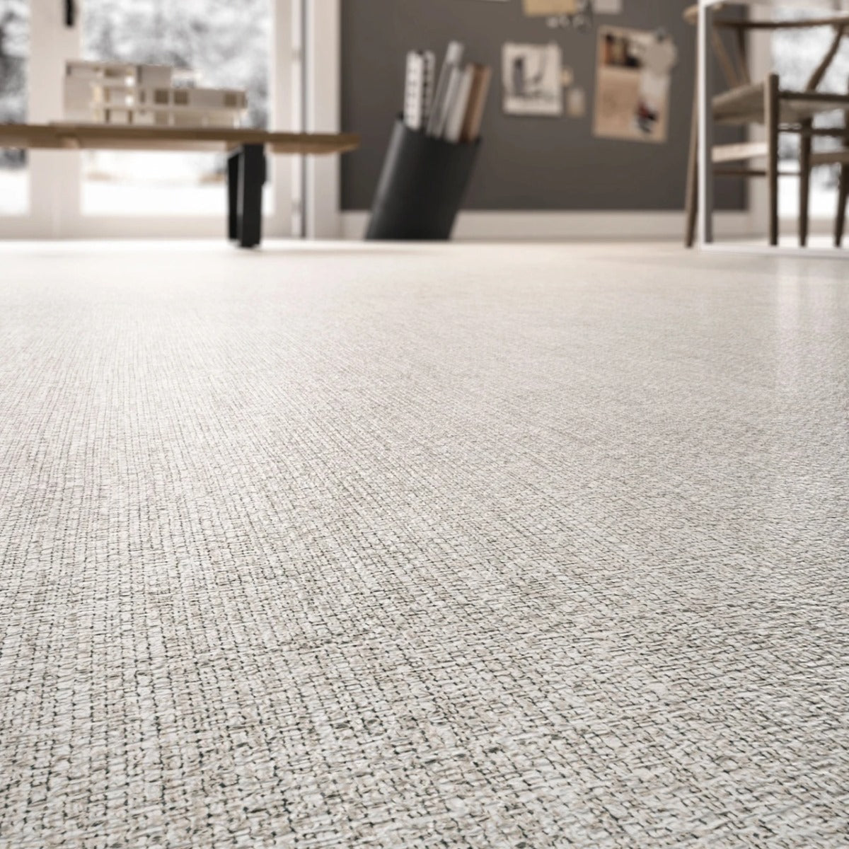 Gres Porcellanato Rettificato Naturale Effetto Tessuto 20X20 - Fineart Pearl