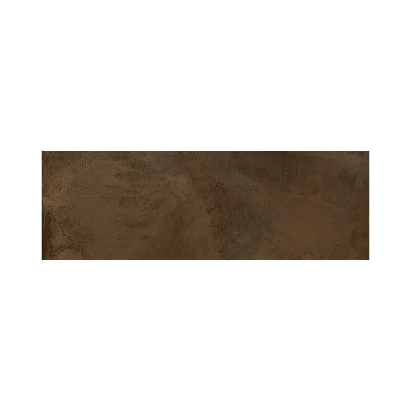 Natural Rectified Cement Effect Ceramic Coating 25x75 8.3mm Le Crete Rame - Herberia