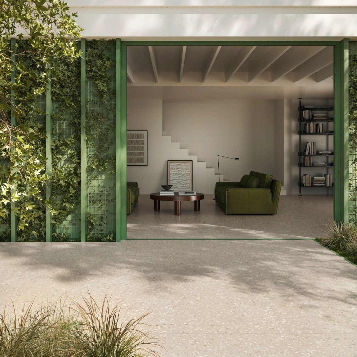 Gres Porcellanato Rettificato Antislip Surface 2.0 Effetto Graniglia 90X90 - Glow Sand