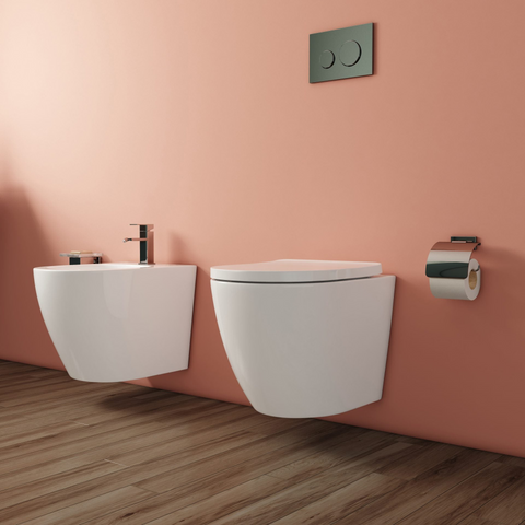 Bidet Sospeso Giada 53 Bianco Opaco - Meda