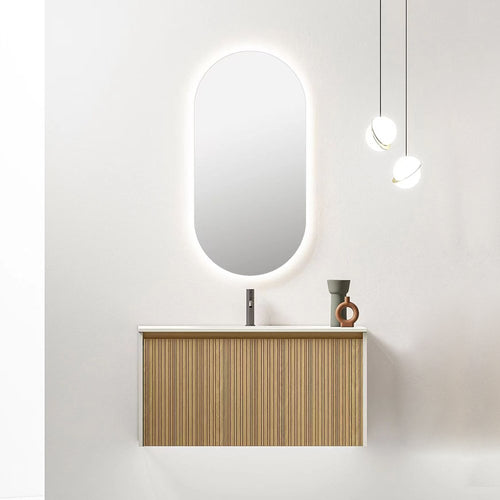 Specchio Ovale Retroilluminato 60 cm Pace  – Meda (25695113)