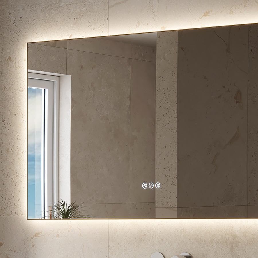 Specchio Rettangolare Retroilluminato 120 cm - Rovnik