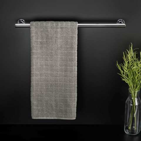 Porta Salviette Tondo 41,5 cm Cromo Architect Sp - Cosmic