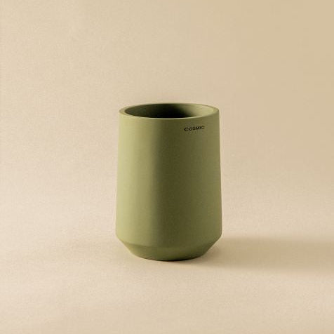 Set Accessori da Bagno Saona Sage Green - Cosmic - elegante portaoggetti bagno in tonalità verde salvia.