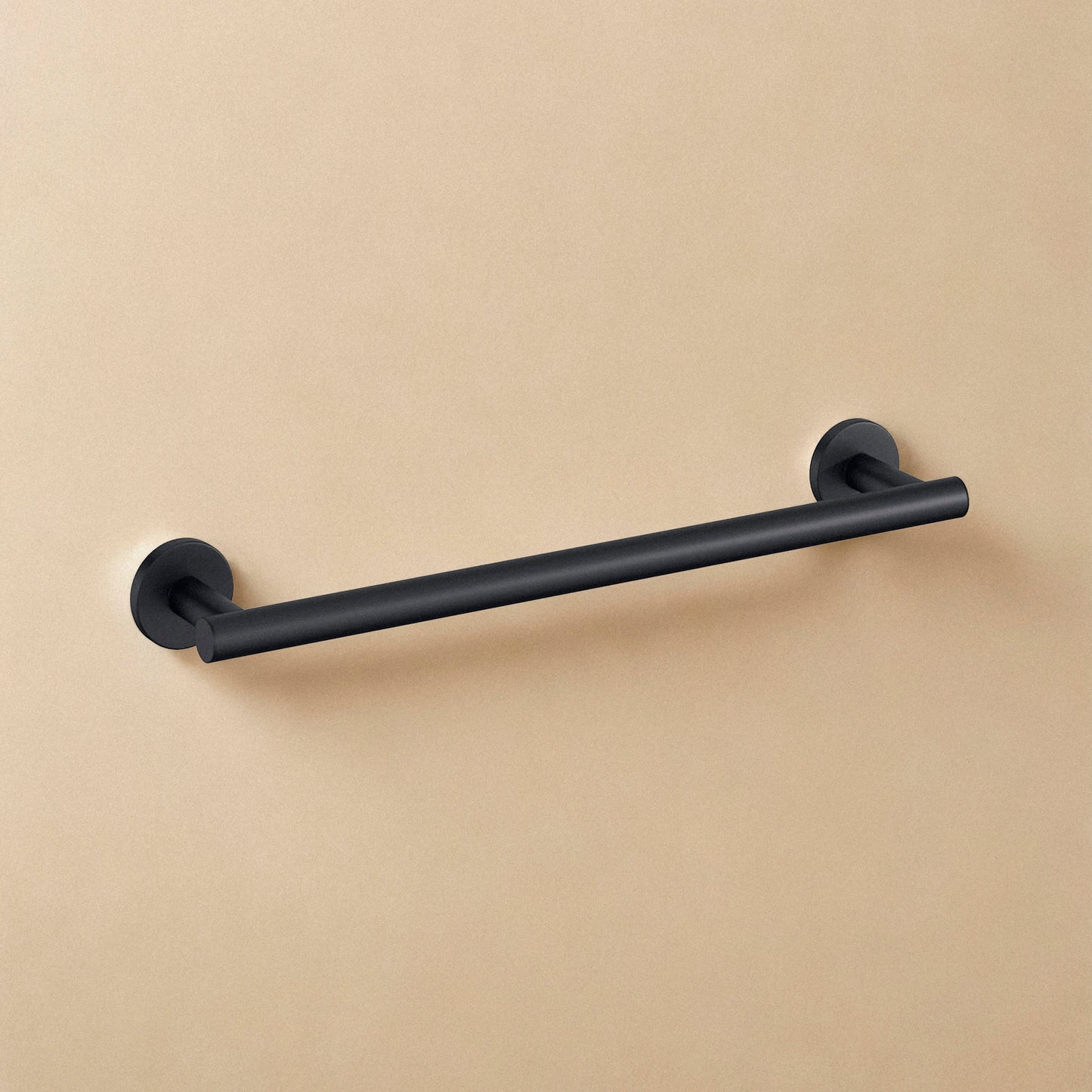 Porta Salviette Tondo 45,5 cm Nero Opaco Architect Sp - Cosmic