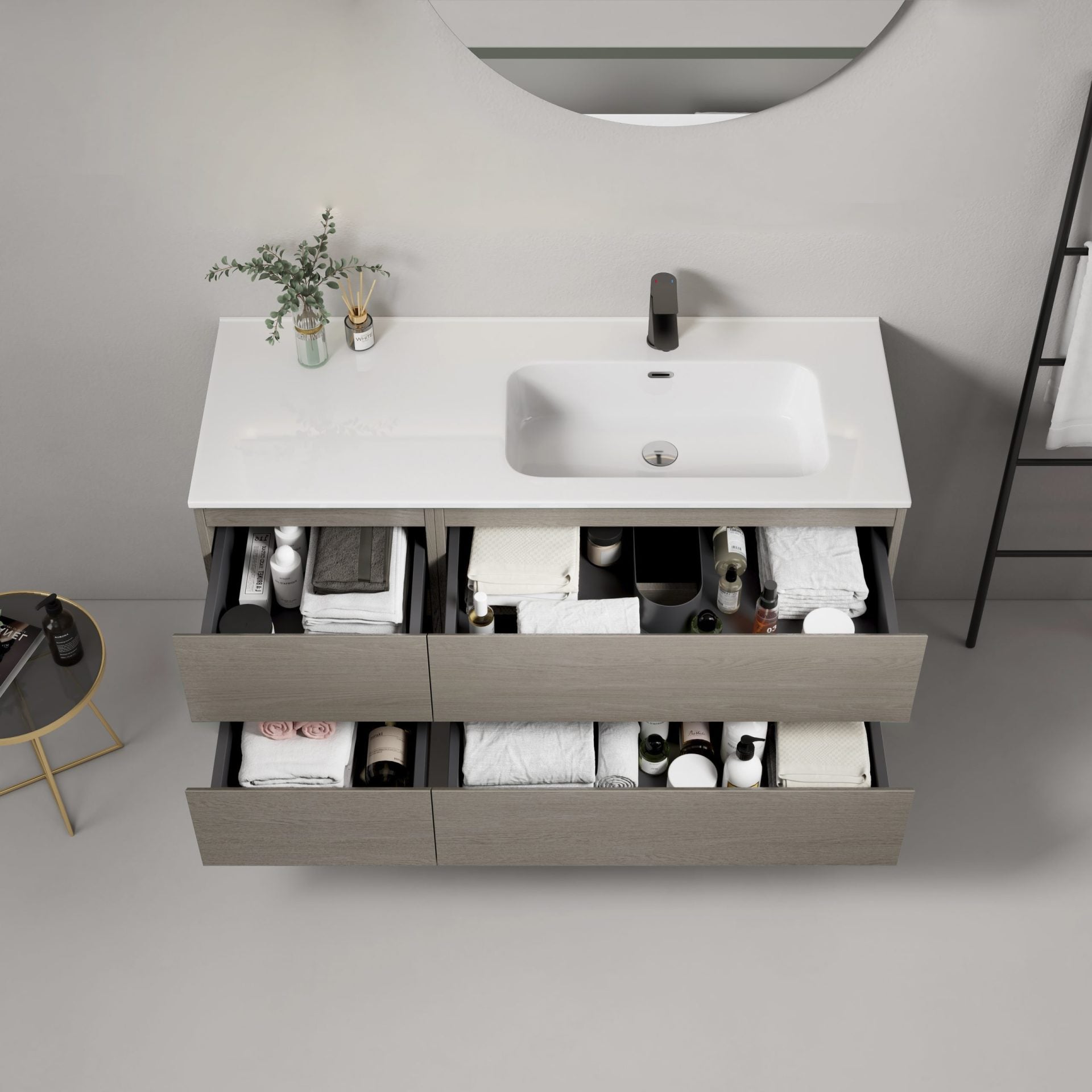 alto componibile beige tondo (25685894)