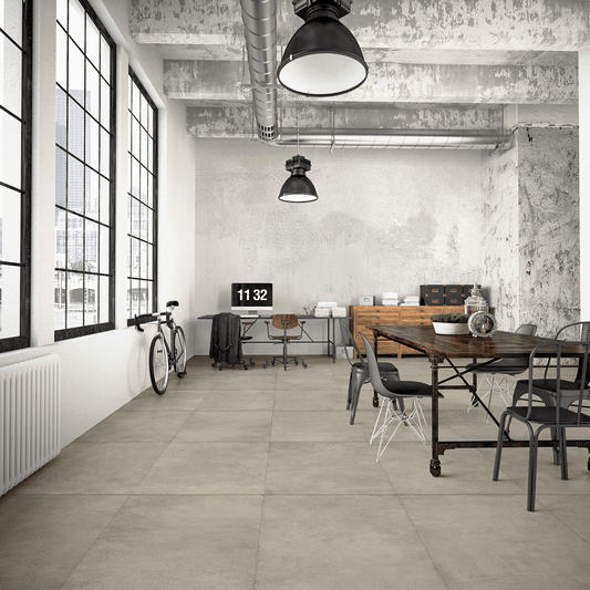 Gres Porcellanato Effetto Cemento Grip 80x80 Mud Boston - Seconda Scelta - Ceramiche Mariner spa