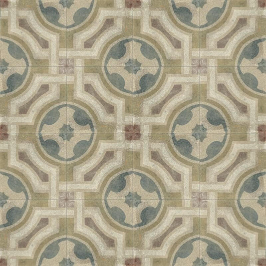Natural Rectified Stone Effect Porcelain Stoneware Decor 20x20 8.5mm Concrete RetrÌ? C Play - ABK