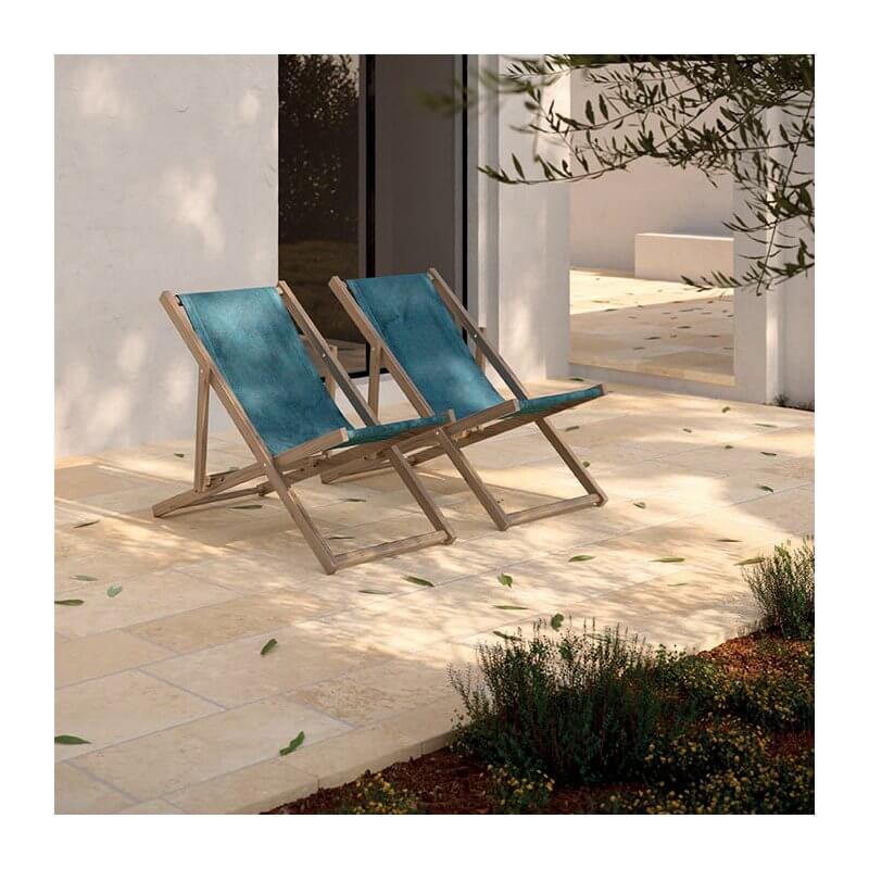 Natural Stone Effect Porcelain Stoneware 40x60 Ambra Trani - Herberia
