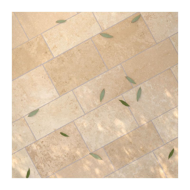 Natural Stone Effect Porcelain Stoneware 40x60 Ambra Trani - Herberia