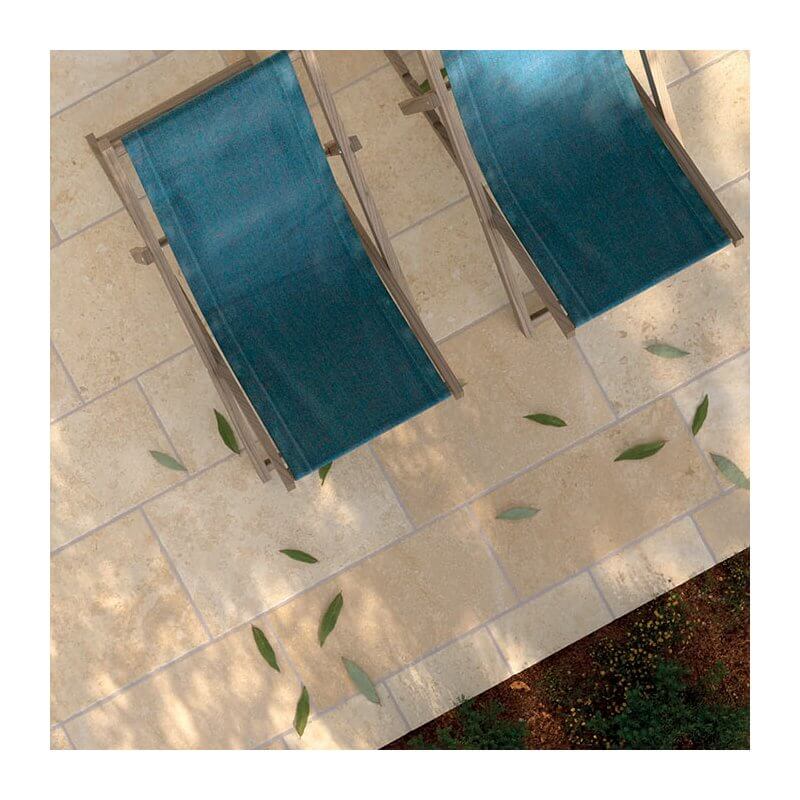 Natural Stone Effect Porcelain Stoneware 40x60 Ambra Trani - Herberia