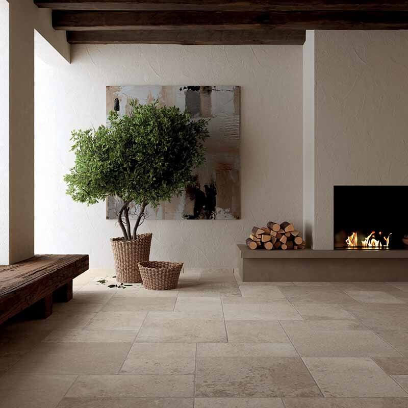 Natural Stone Effect Porcelain Stoneware 40x60 Sand Trani - Herberia