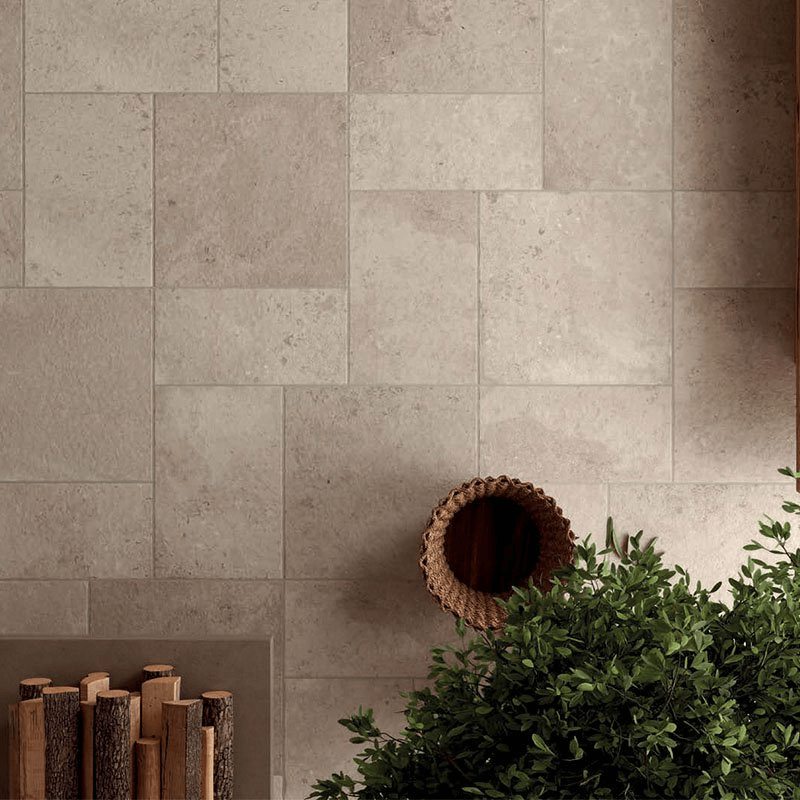 Natural Stone Effect Porcelain Stoneware 40x60 Sand Trani - Herberia