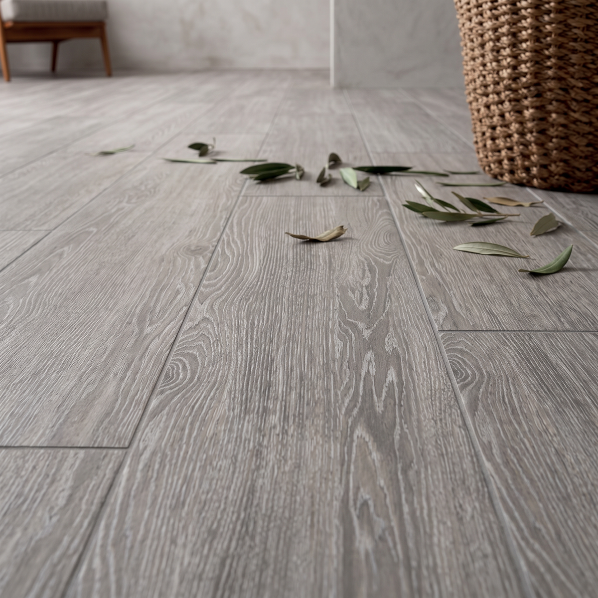 Gres Porcellanato Effetto Legno Rettificato Naturale 20x120 Essenza Frassino - Herberia