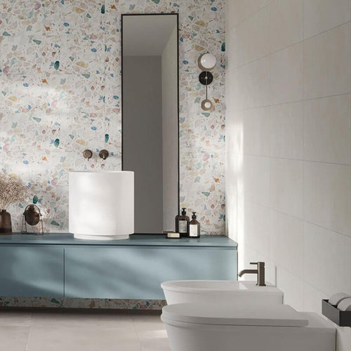 Rivestimento in Ceramica 25x75 Bianco Prestige - Area Ceramiche
