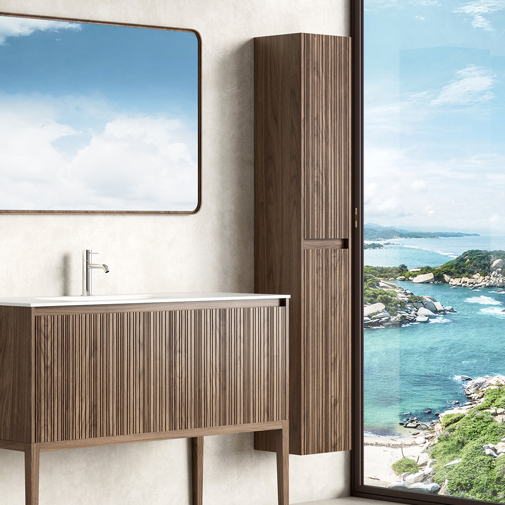 Colonna sospesa 160 cm Rovere Scuro - Pace